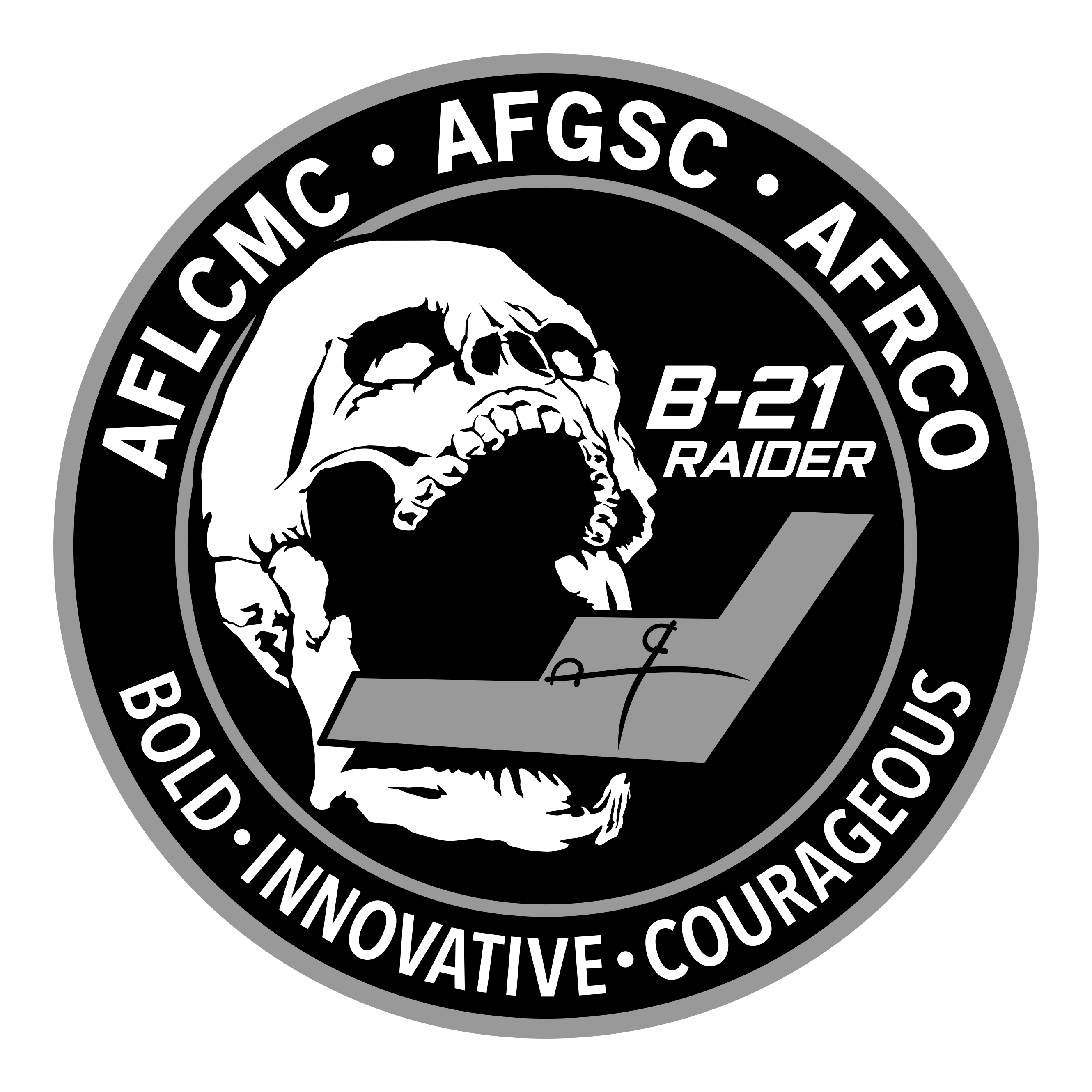 B-21 Raider logo